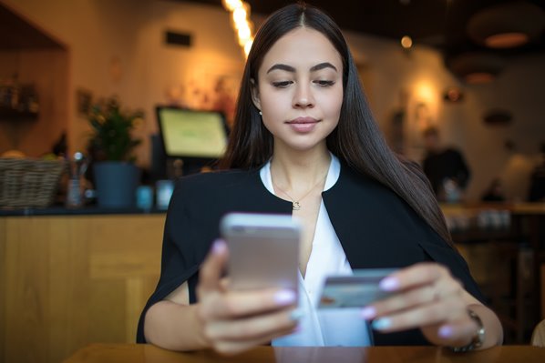 Customer paying using mobile IVR